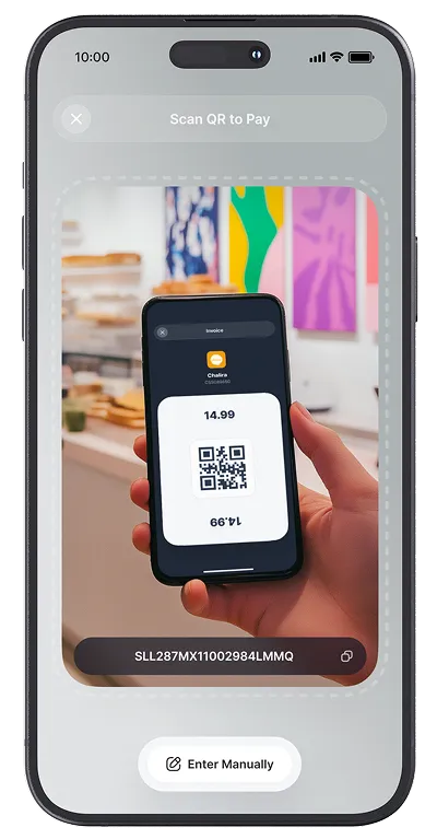 Scan SILbar QR code