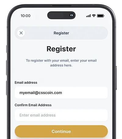 Registration in the SILbar app